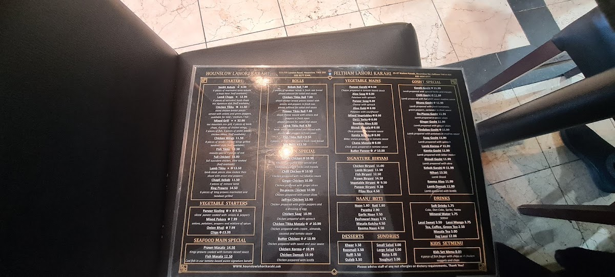 Hounslow Lahori Karahi Menu - Image 6